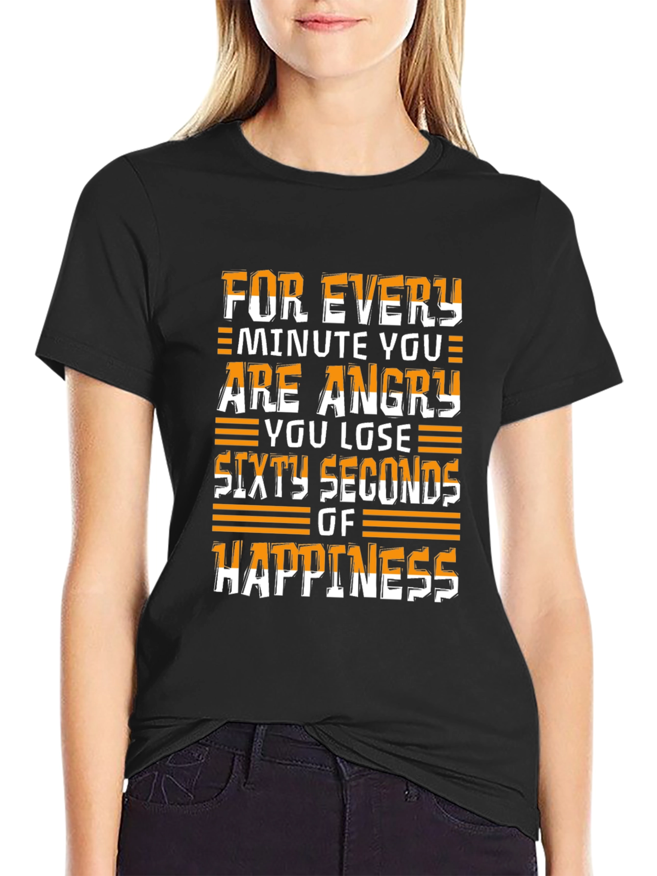 Angry Minute Happiness Loss T-Shirt