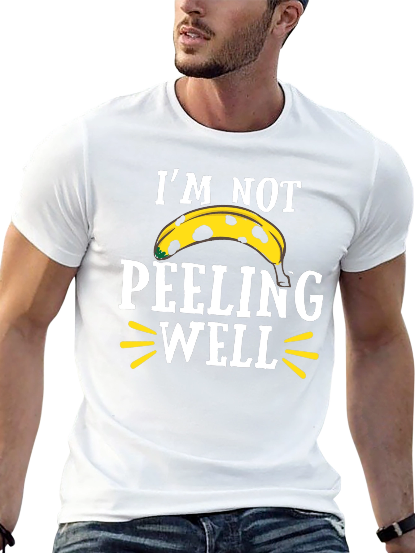 Funny Banana T-Shirt - Im Not Peeling Well