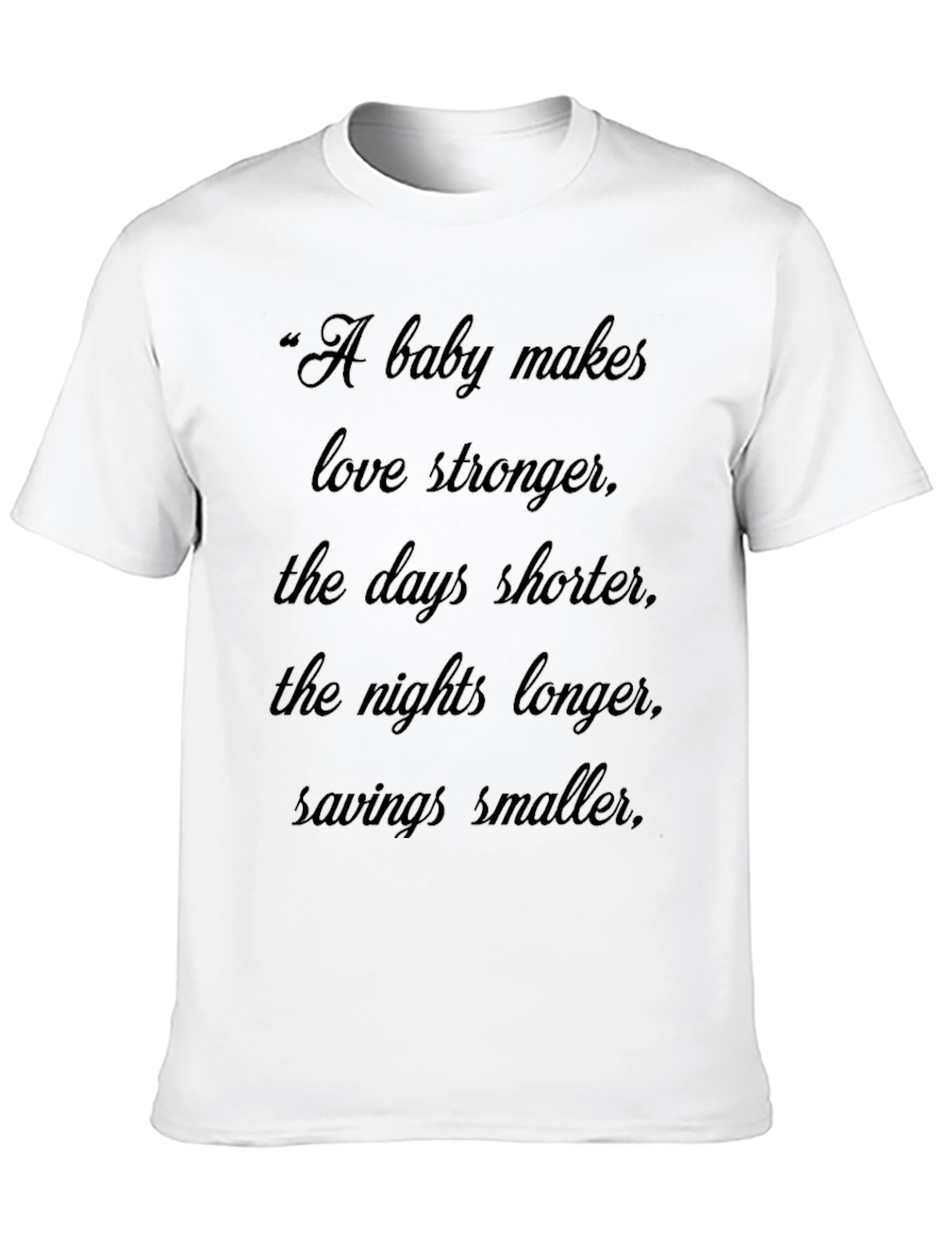 Baby Makes Love Stronger Graphic T-Shirt