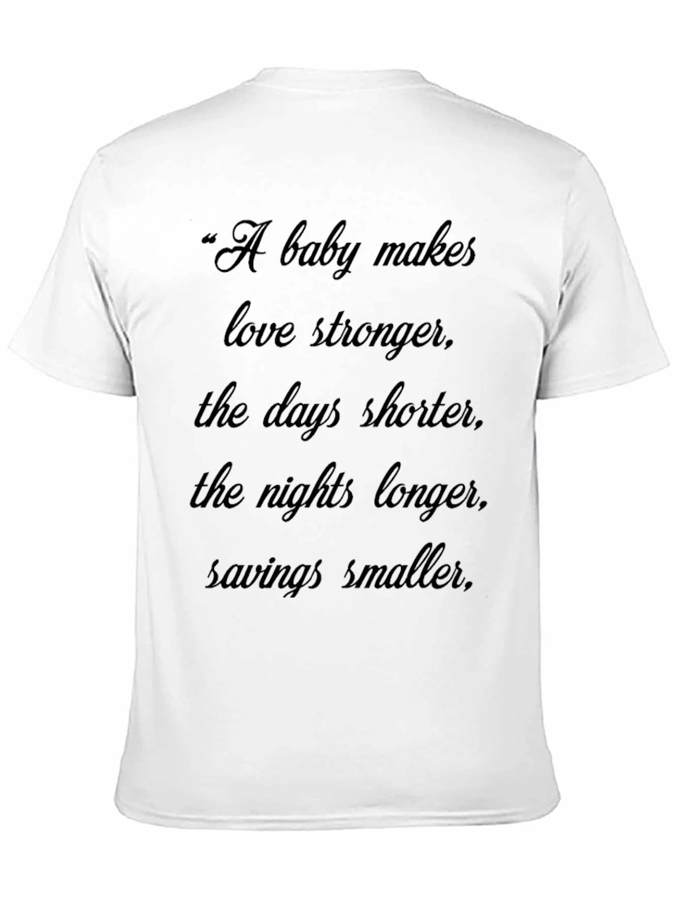 Baby Makes Love Stronger Graphic T-Shirt
