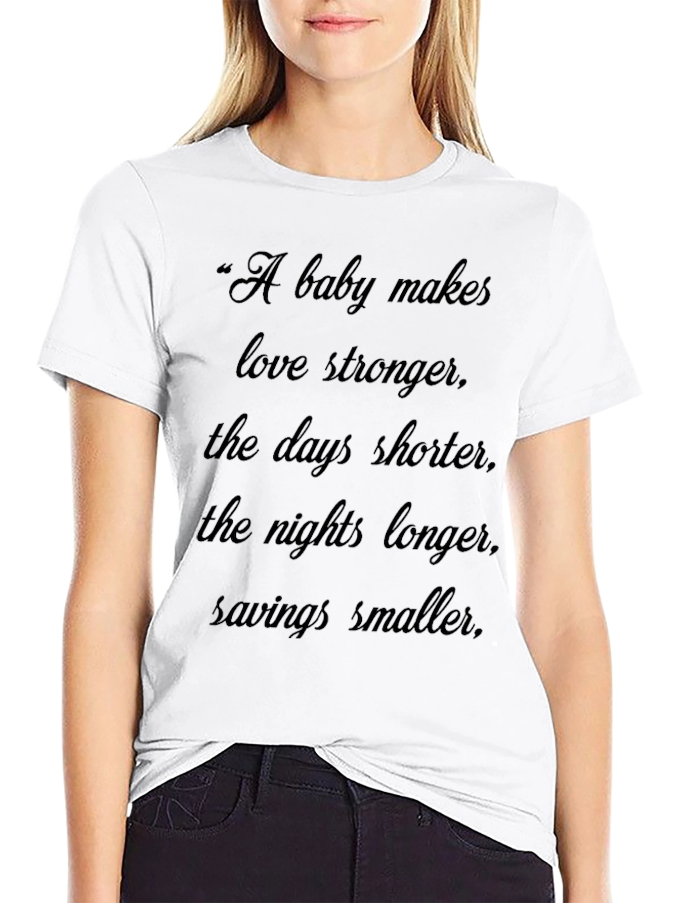 Baby Makes Love Stronger Graphic T-Shirt