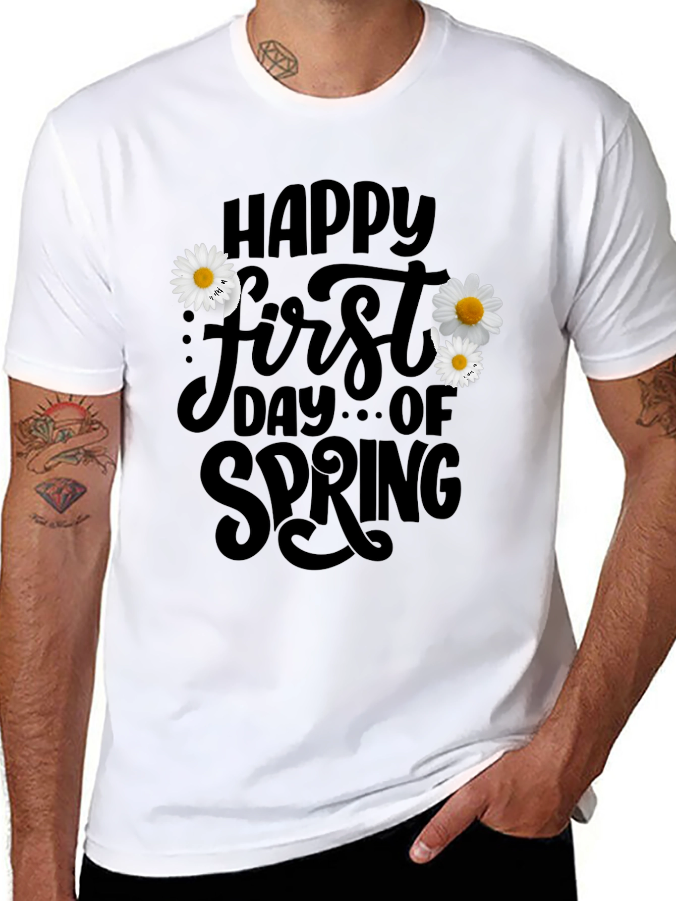Happy First Day of Spring Graphic Tee
