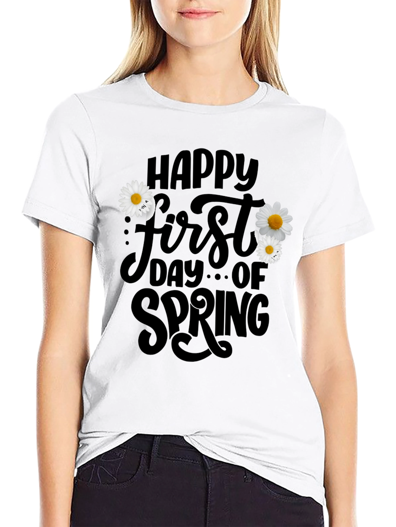 Happy First Day of Spring Graphic Tee