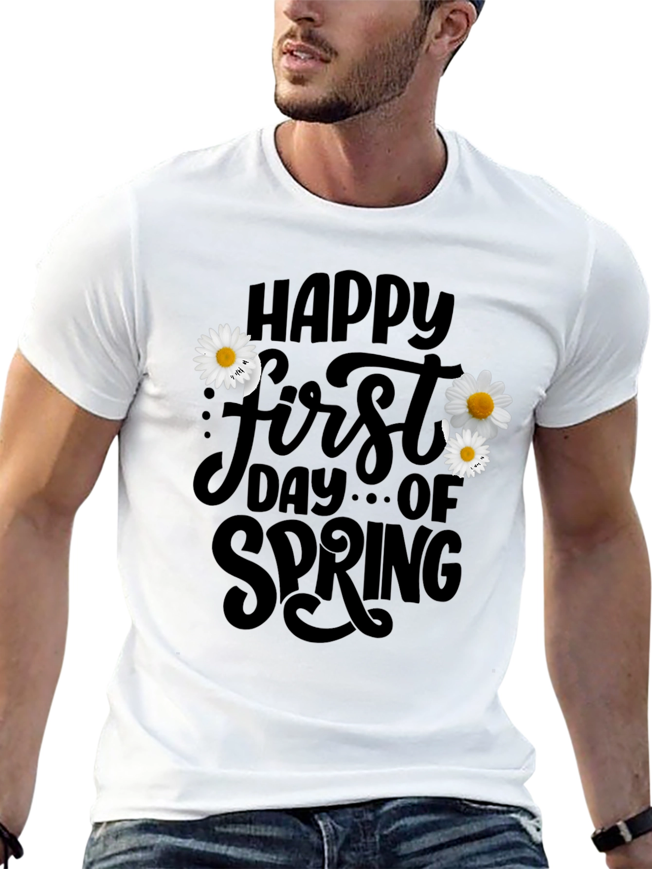 Happy First Day of Spring Graphic Tee