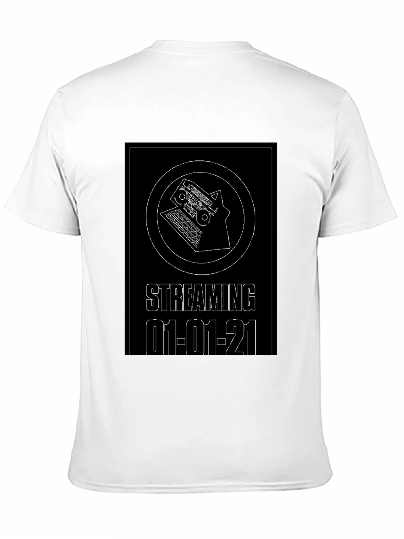 Streaming 01-01-21 Black T-Shirt
