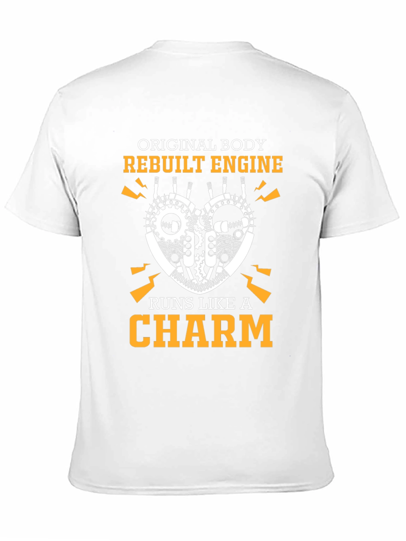 Original Body Rebuilt Engine Charm T-Shirt