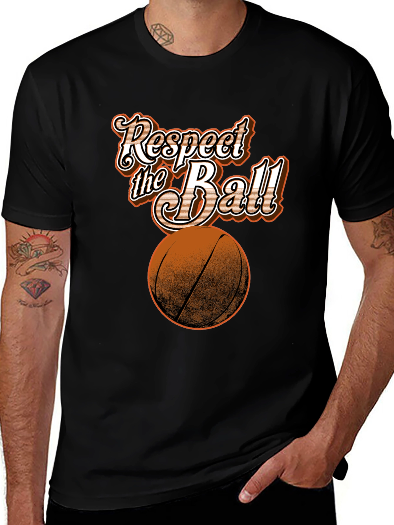 Respect the Ball Graphic T-Shirt