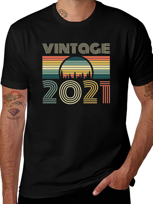 Vintage 2021 Retro Style T-Shirt
