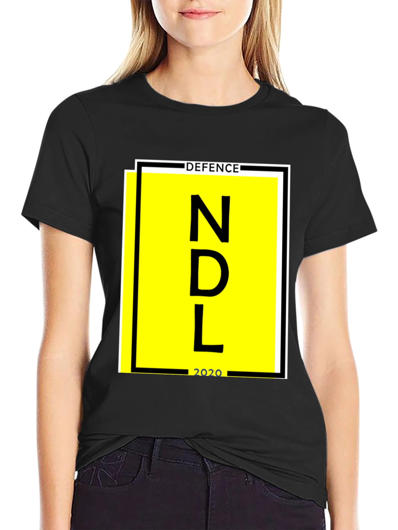 NDL Defence 2020 Black T-Shirt