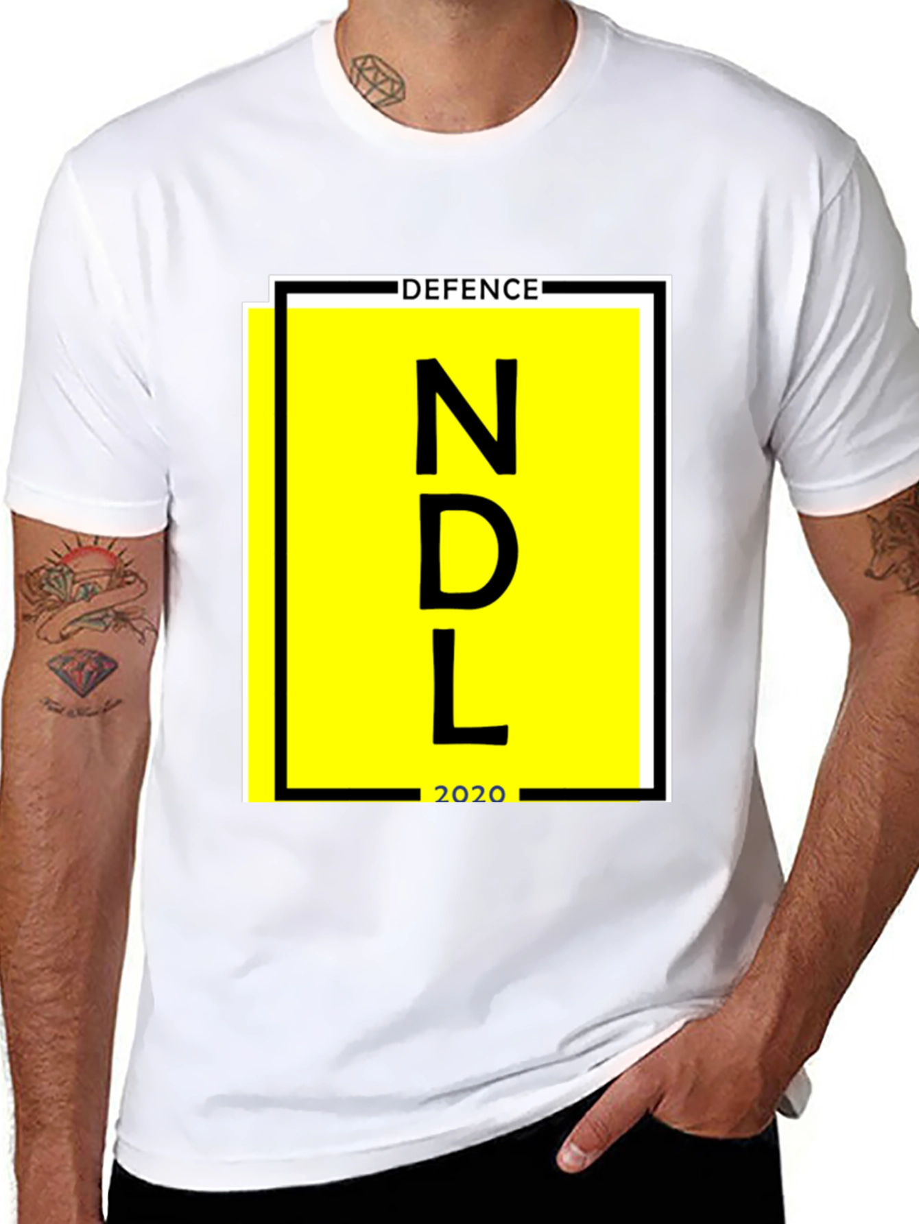 NDL Defence 2020 Black T-Shirt
