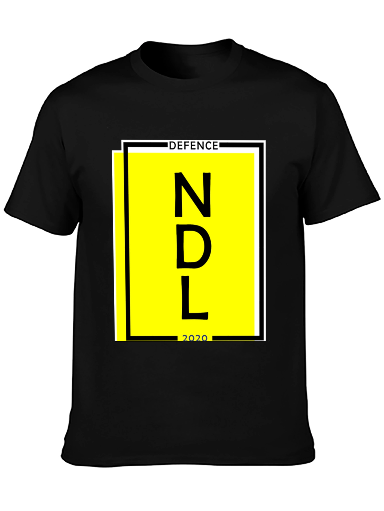 NDL Defence 2020 Black T-Shirt