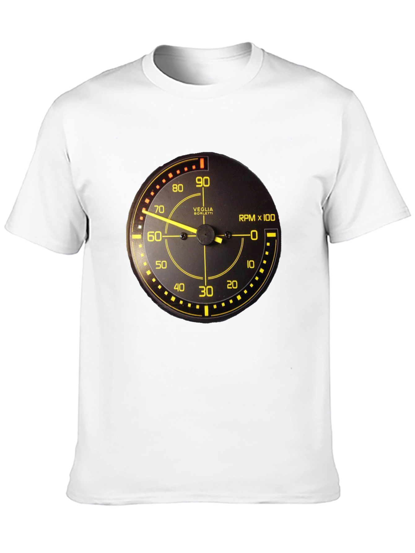 Black RPM Gauge Graphic Tee