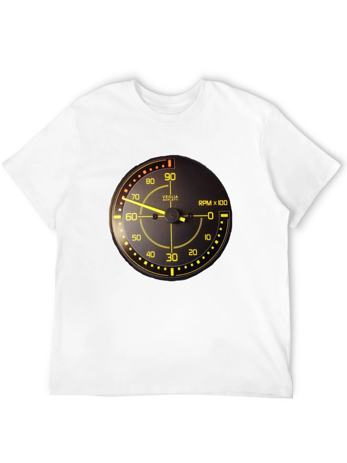 Black RPM Gauge Graphic Tee