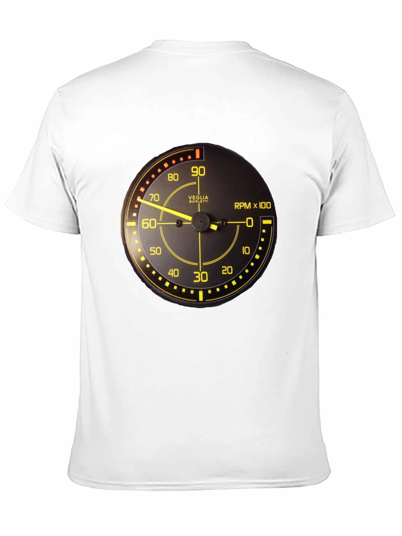Black RPM Gauge Graphic Tee