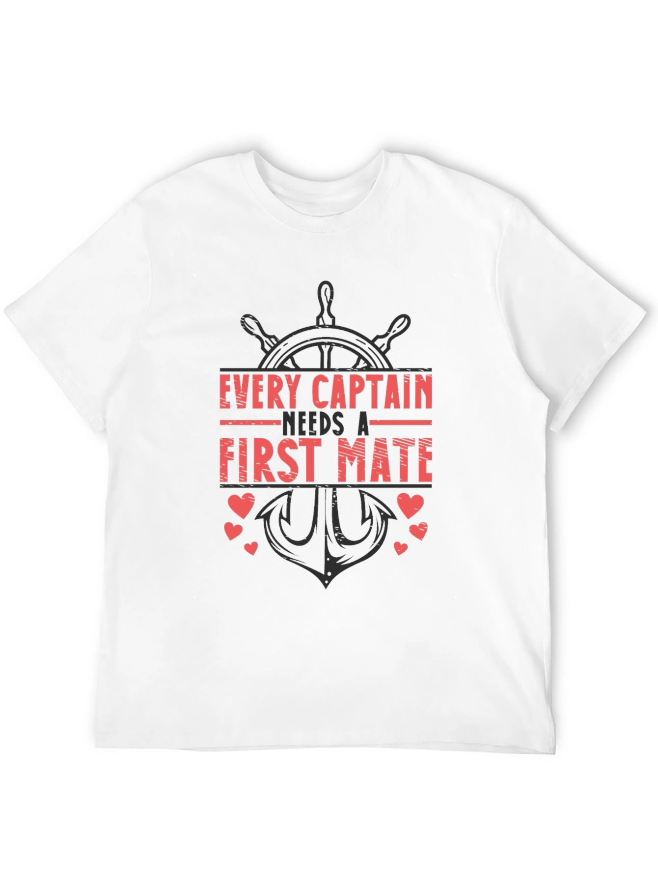 Every Captain Needs a First Mate Graphic Tee