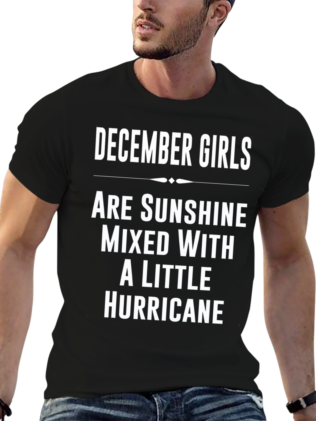 December Girls Sunshine Hurricane Black T-Shirt