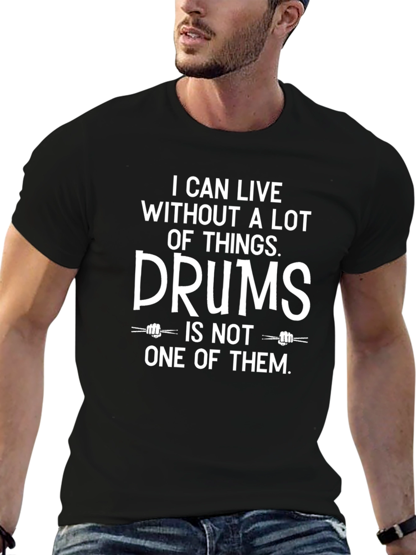 Drums T-Shirt - Musician Humor Tee
