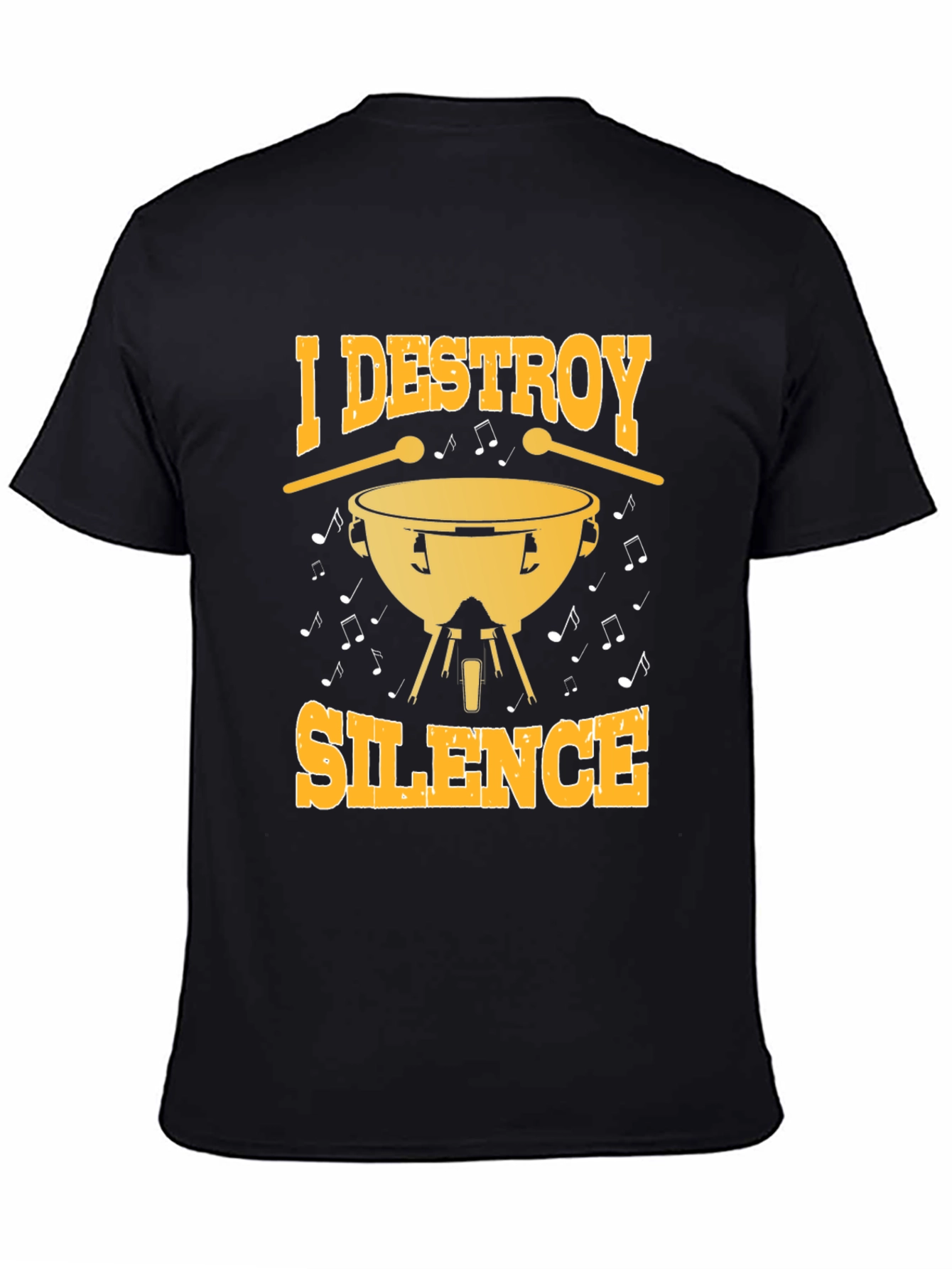 I Destroy Silence T-Shirt - Musician Apparel