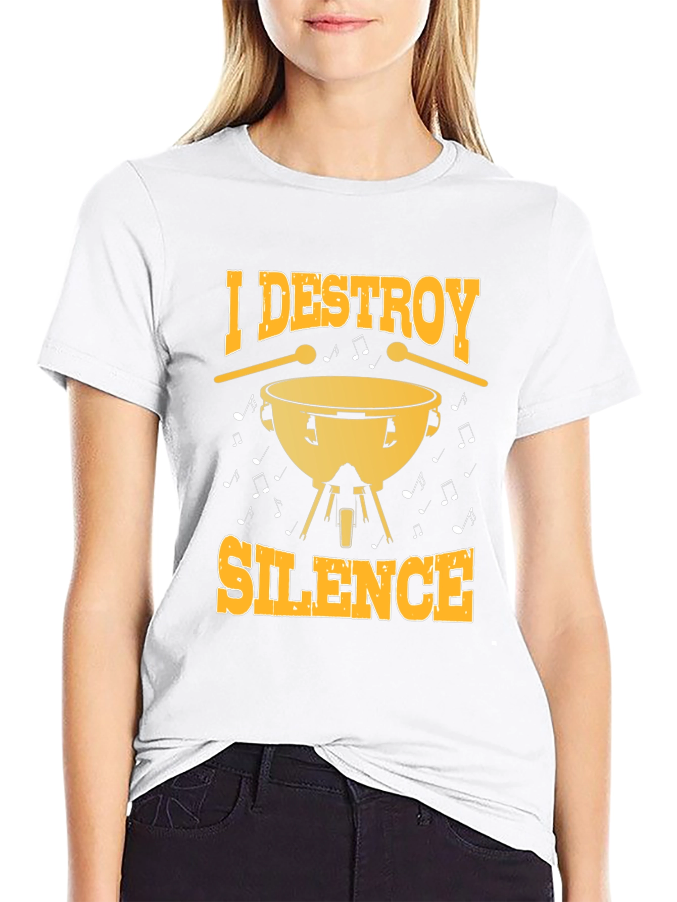 I Destroy Silence T-Shirt - Musician Apparel