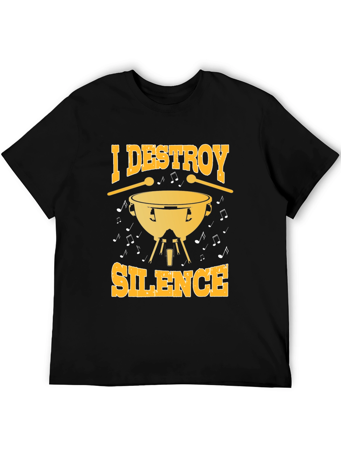 I Destroy Silence T-Shirt - Musician Apparel