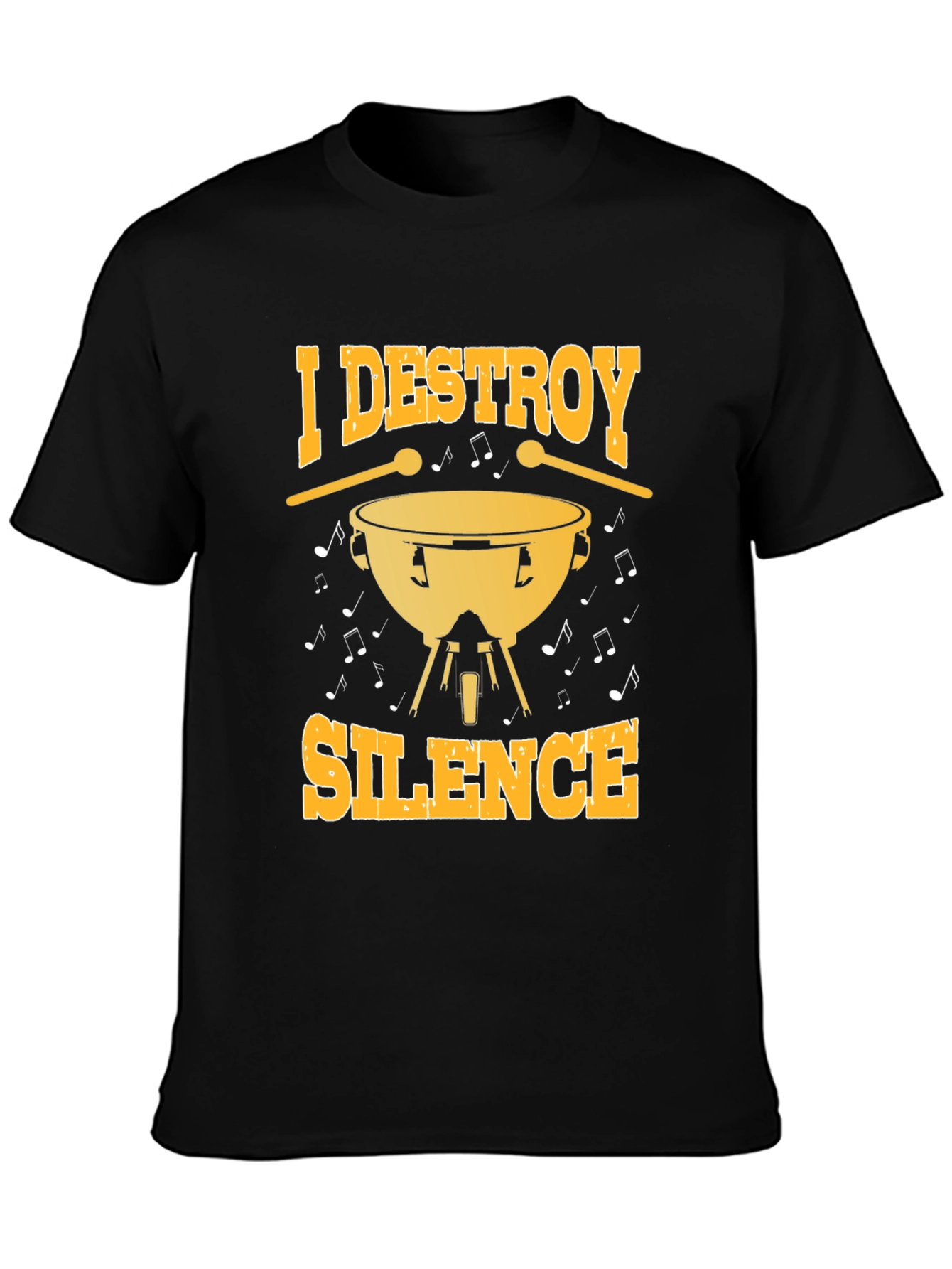 I Destroy Silence T-Shirt - Musician Apparel