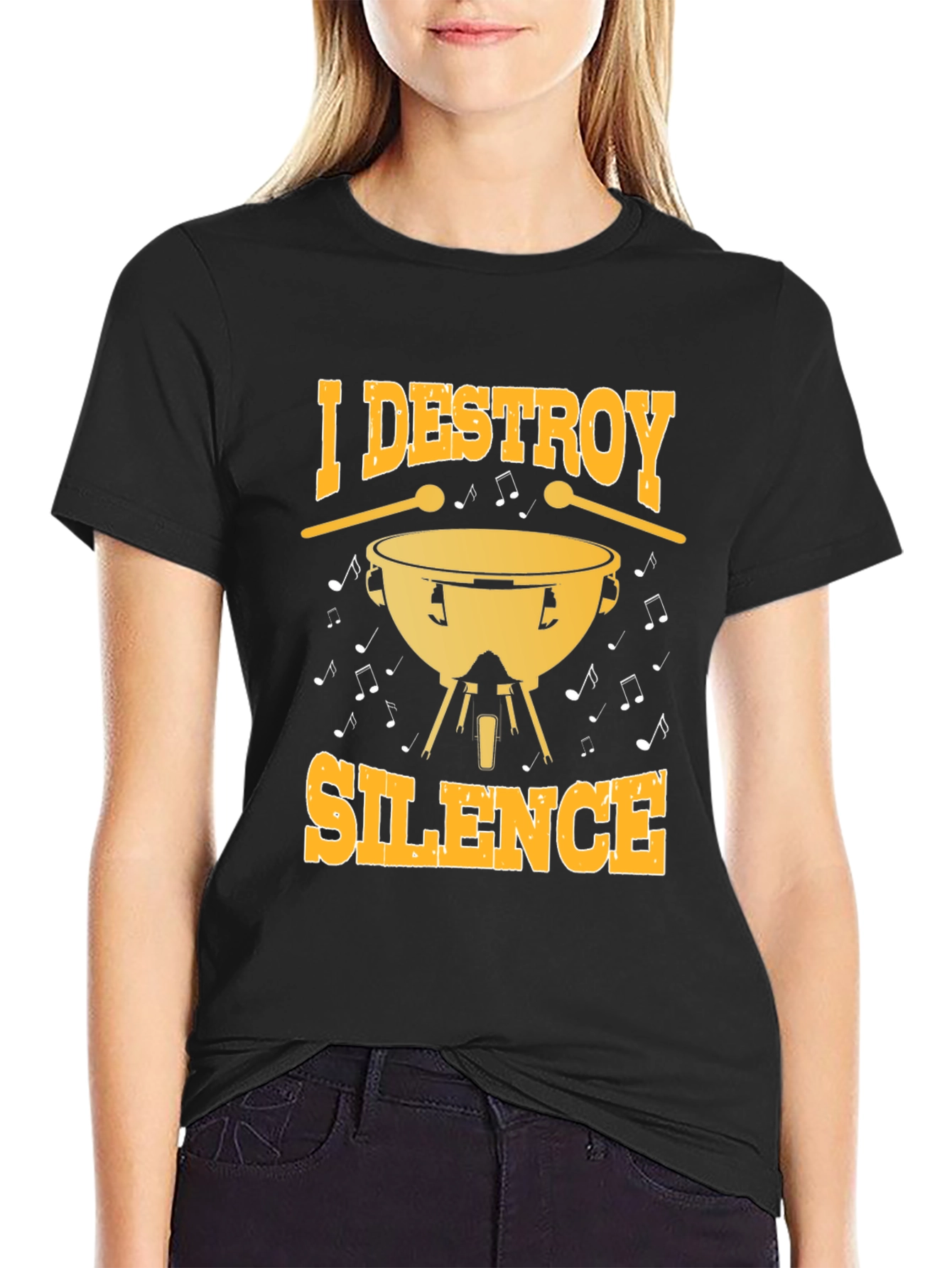 I Destroy Silence T-Shirt - Musician Apparel