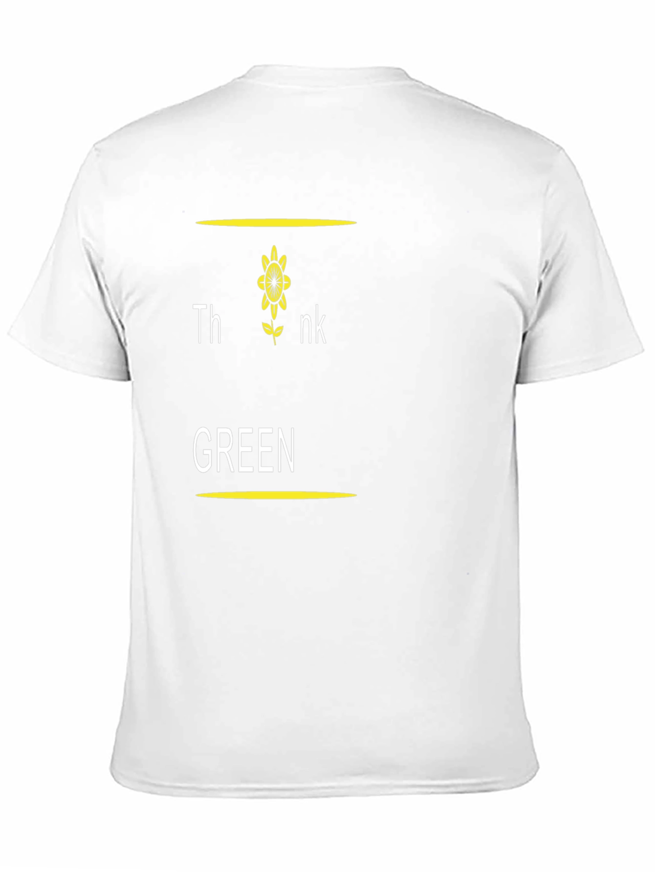 Think Green Graphic T-Shirt - Eco-Friendly Design