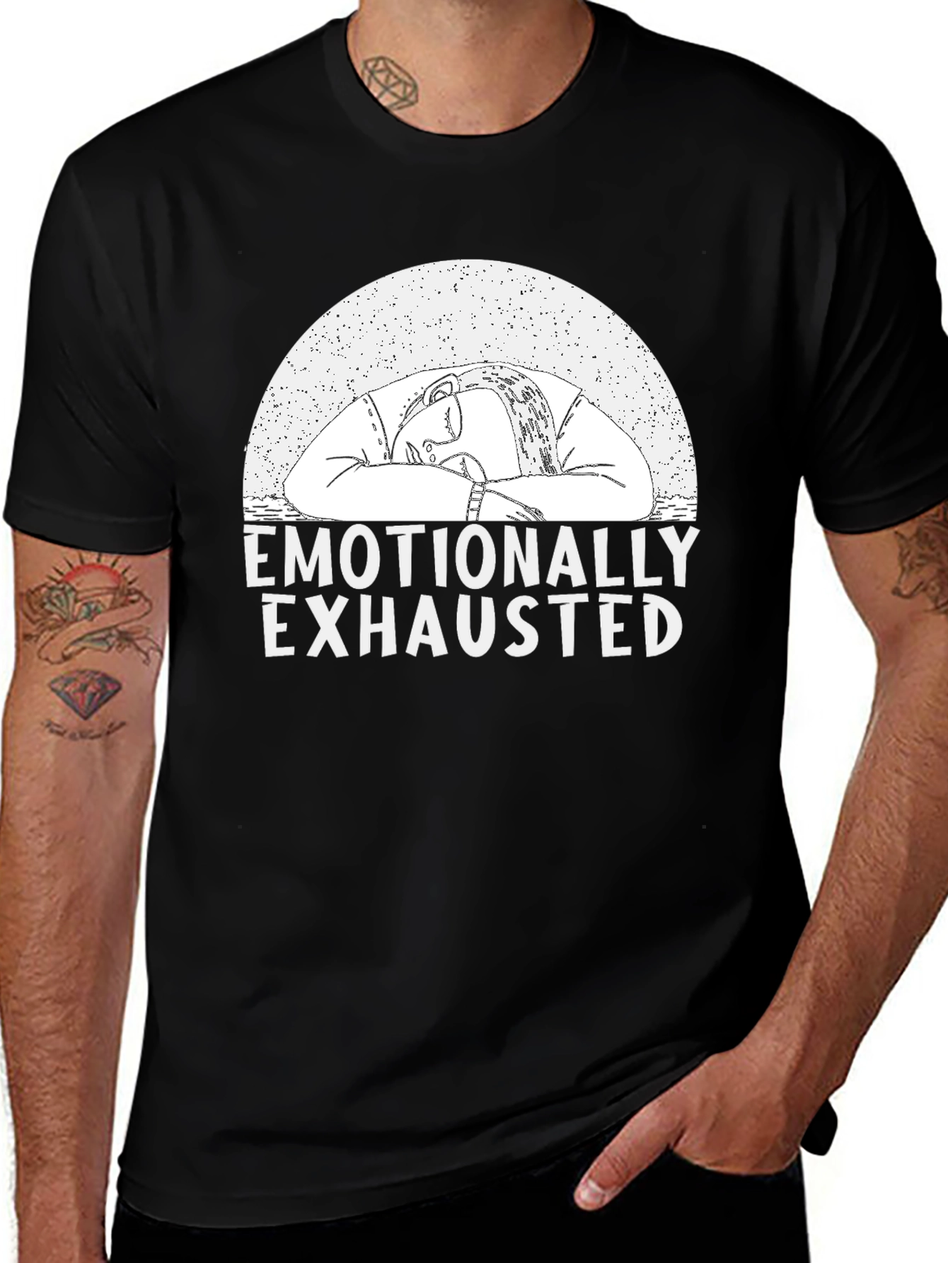 Emotionally Exhausted Graphic Tee