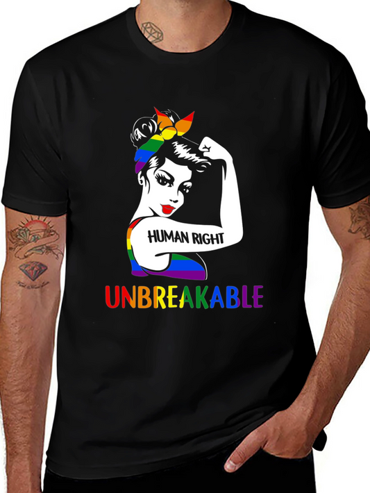 Human Rights LGBTQ+ Unbreakable T-Shirt