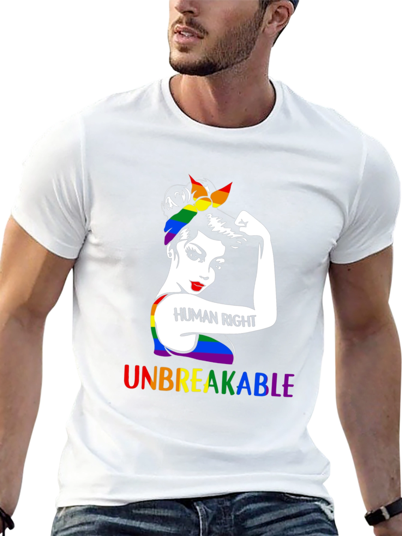 Human Rights LGBTQ+ Unbreakable T-Shirt