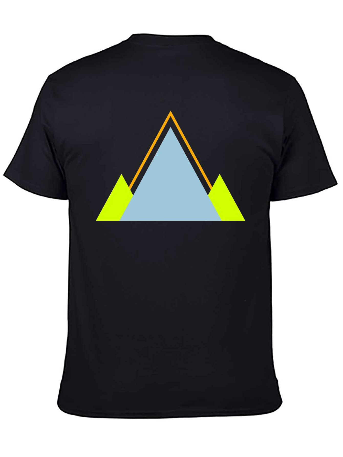 Geometric Mountain T-Shirt - Cool Graphic Tee