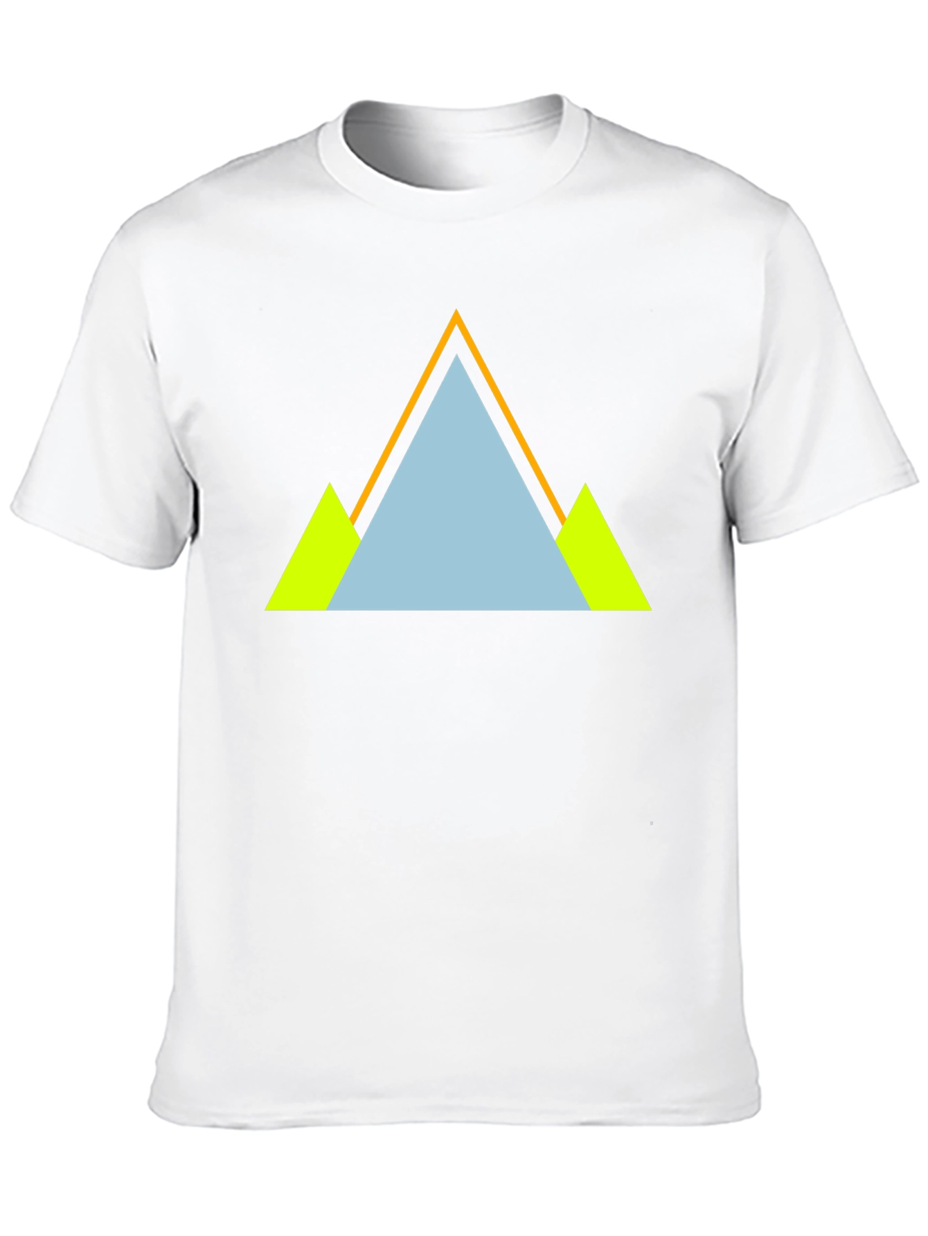 Geometric Mountain T-Shirt - Cool Graphic Tee