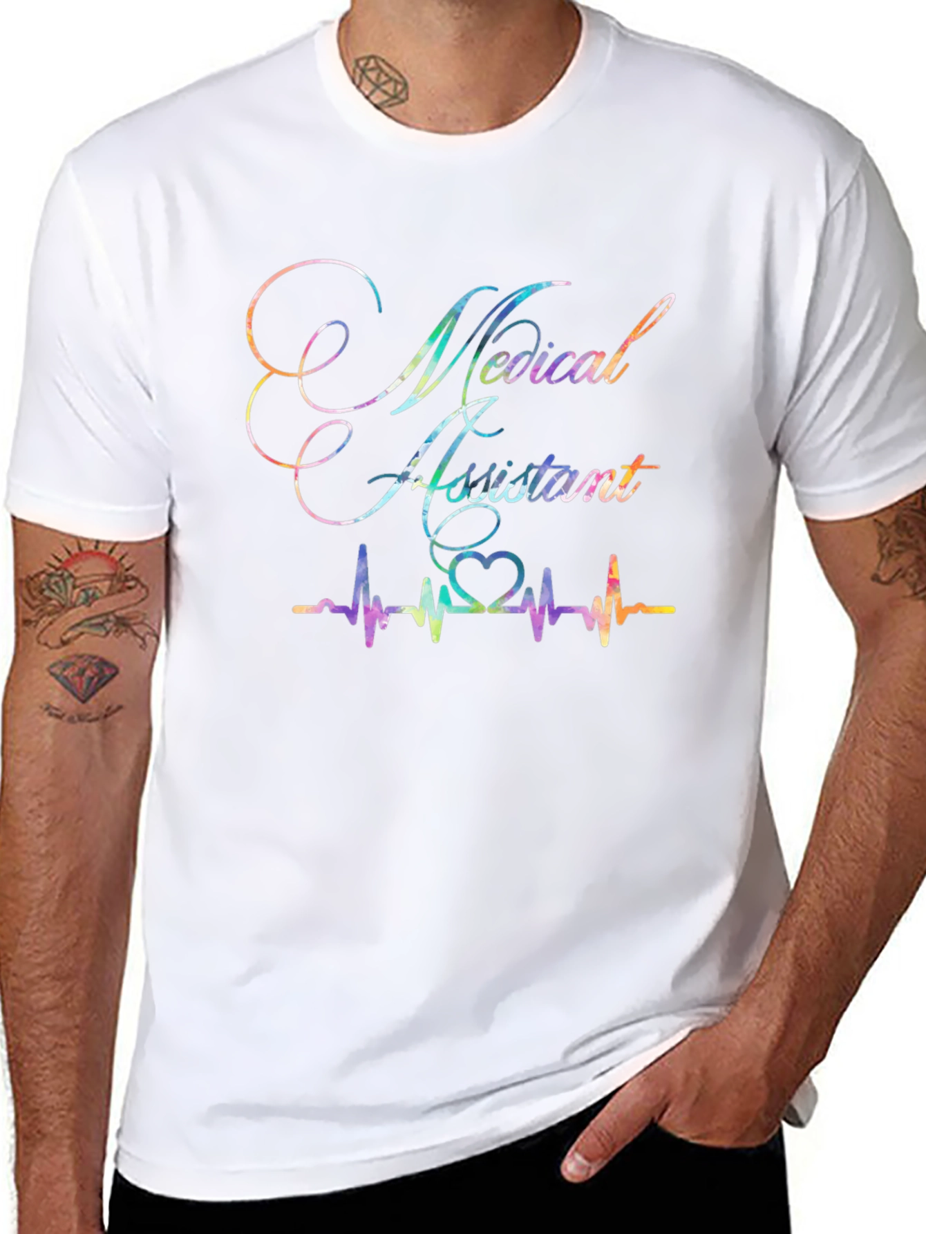 Medical Assistant Heartbeat T-Shirt