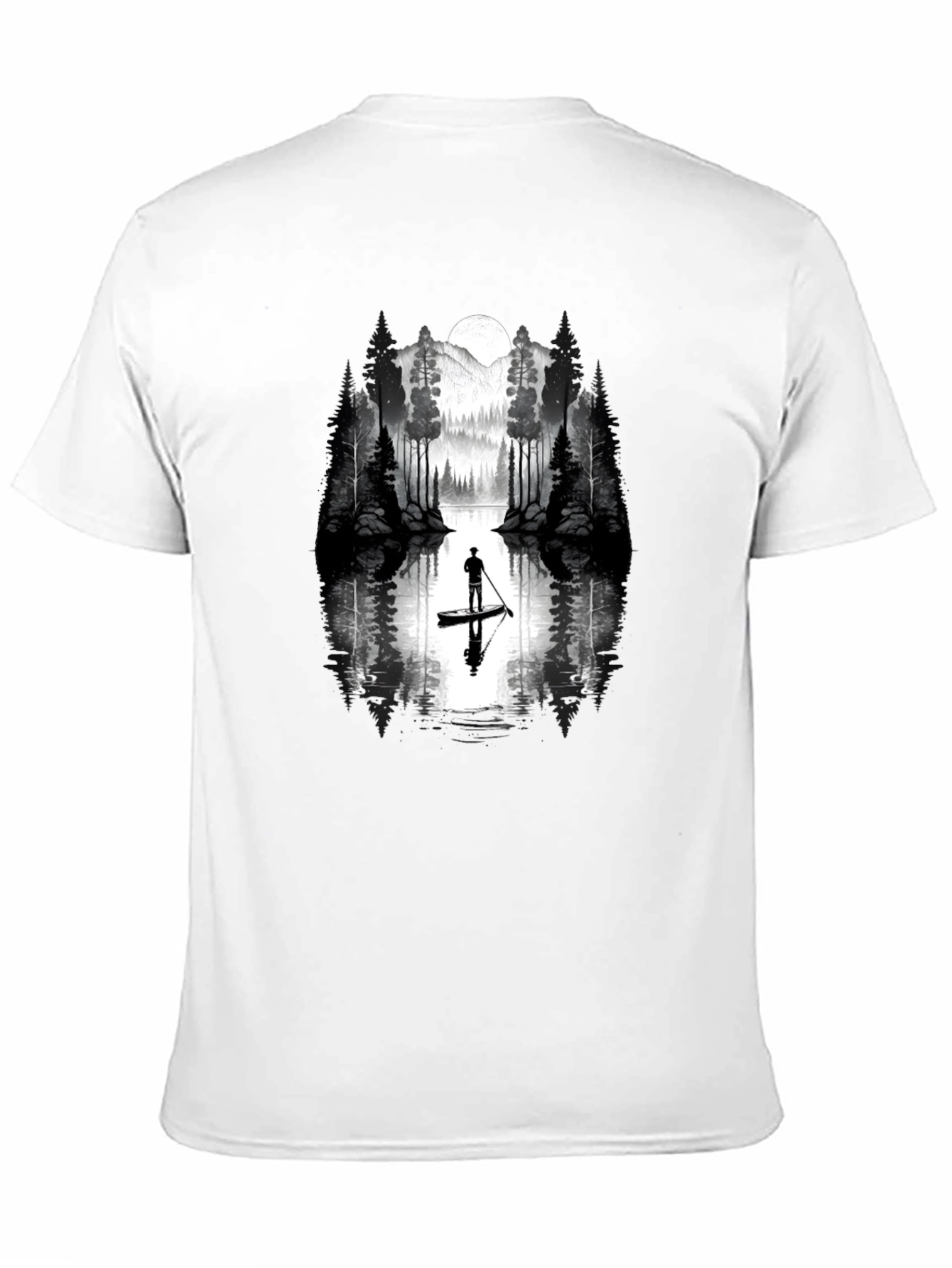 Nature Paddleboard T-Shirt - Black