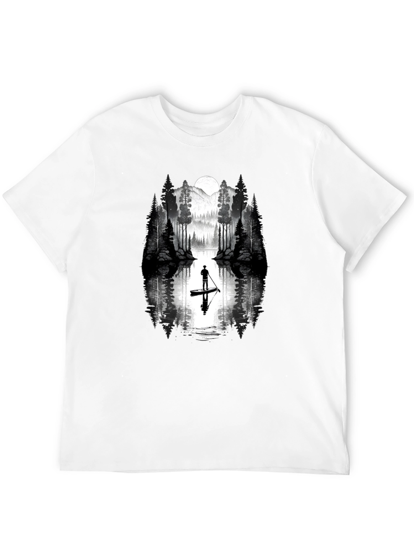 Nature Paddleboard T-Shirt - Black