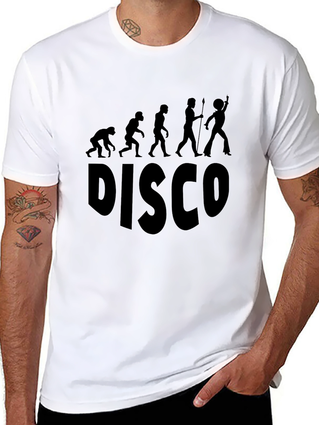 Evolution of Disco Graphic T-Shirt