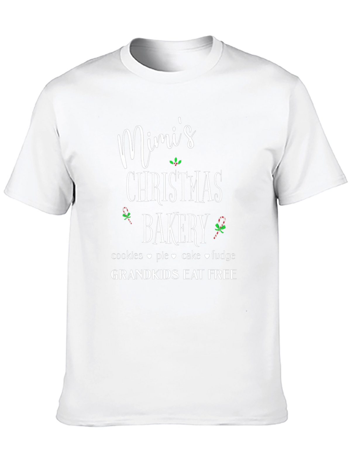 Mimis Christmas Bakery T-Shirt - Grandkids Eat Free