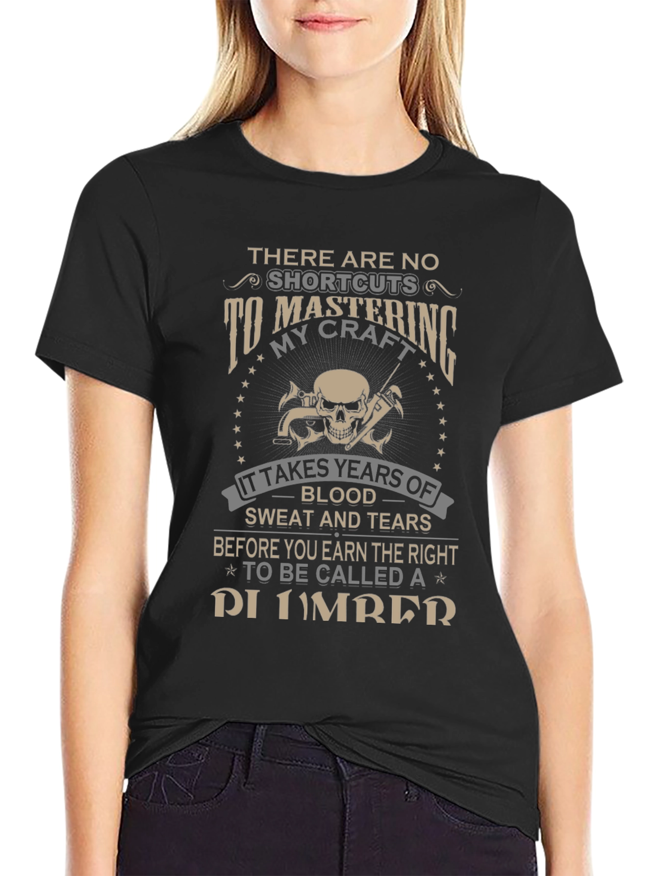 Plumbers Craft T-Shirt - No Shortcuts