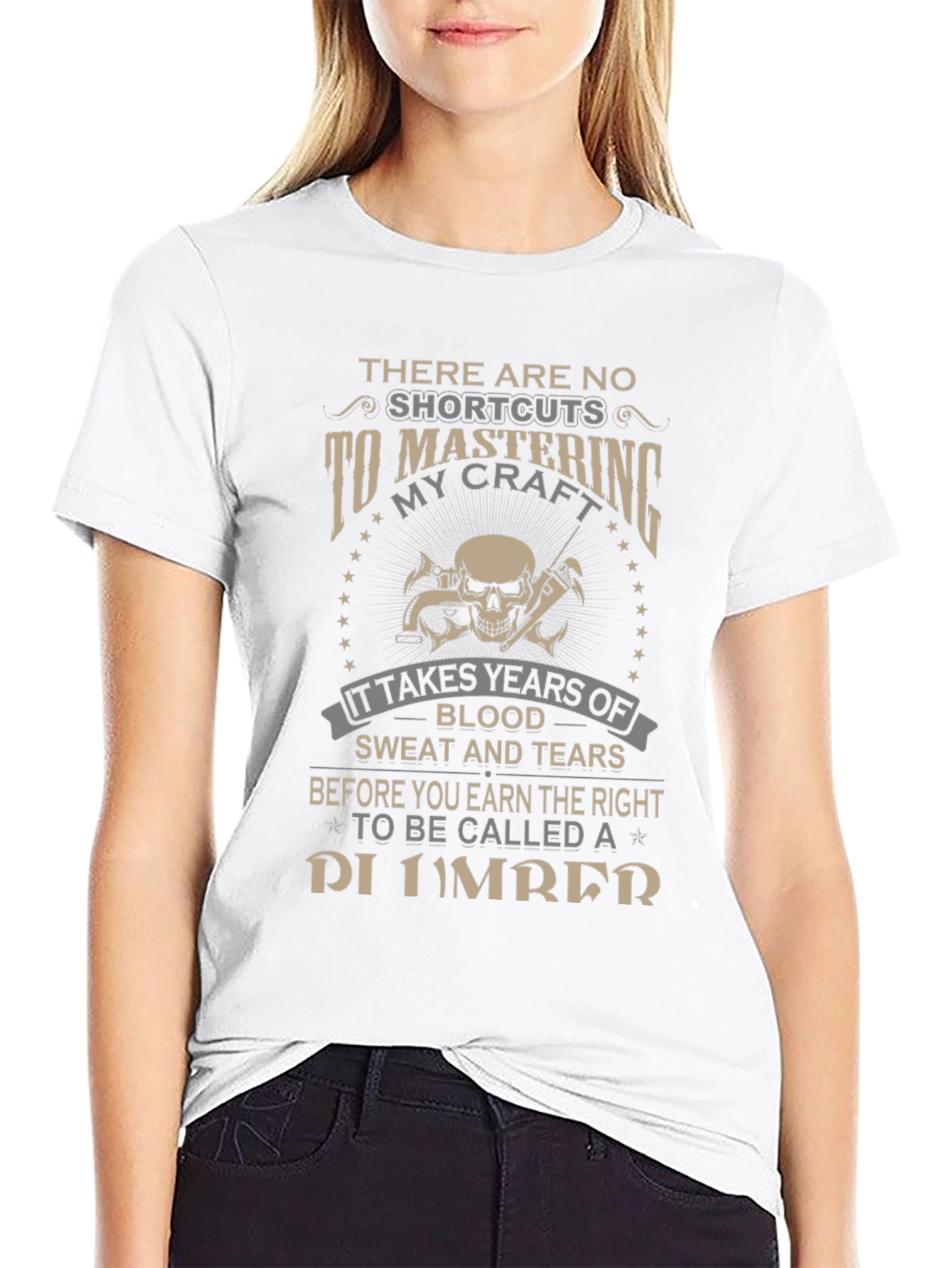 Plumbers Craft T-Shirt - No Shortcuts