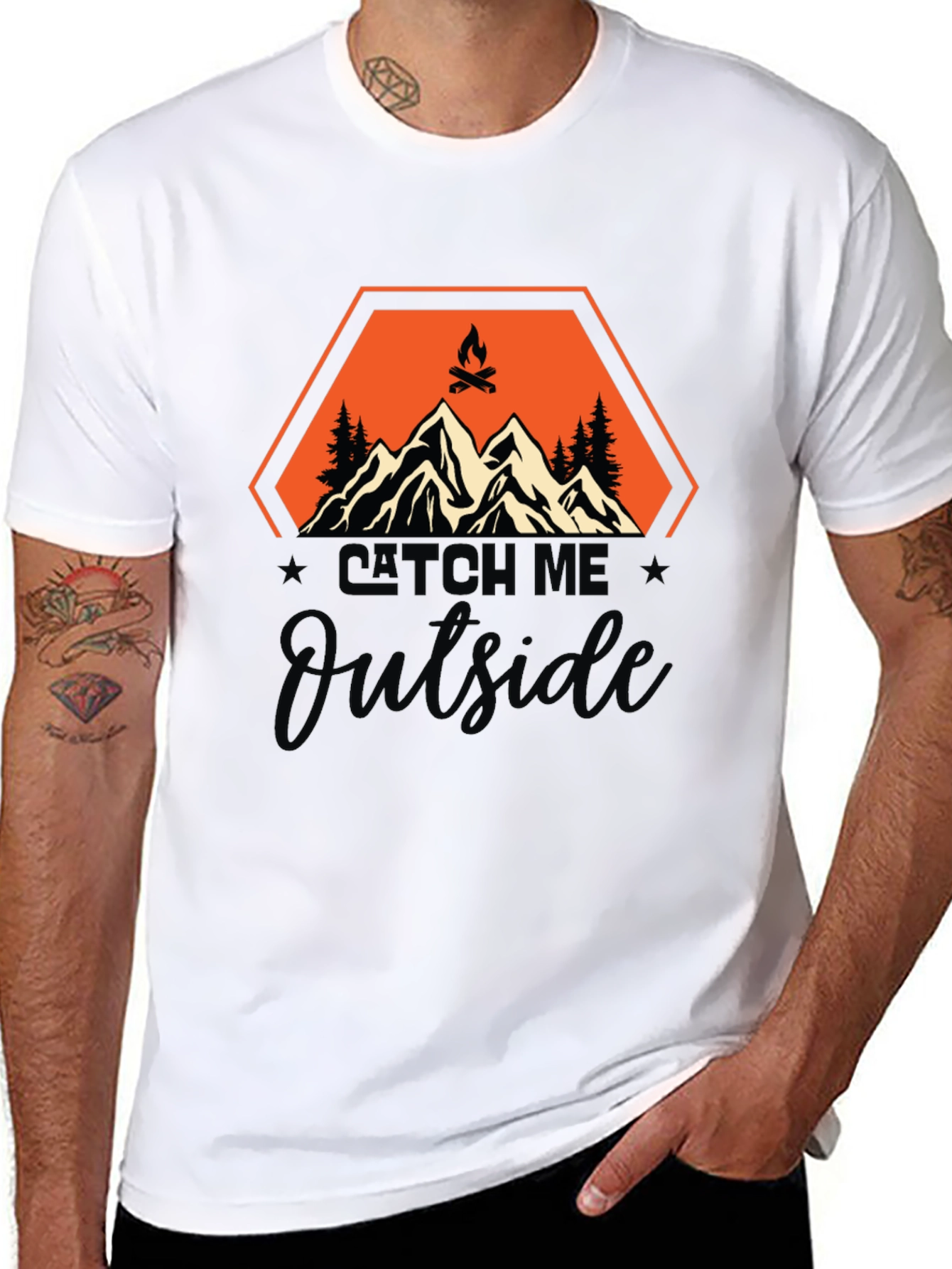 Catch Me Outside Adventure Graphic Tee