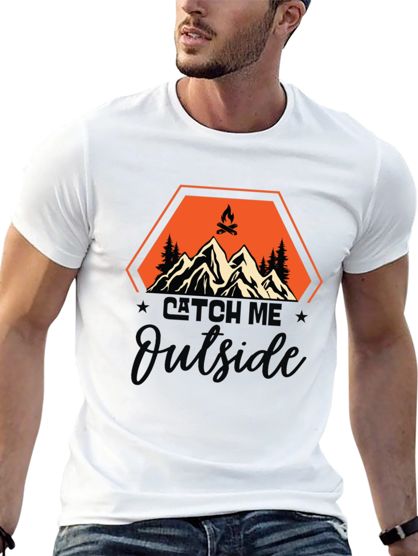 Catch Me Outside Adventure Graphic Tee