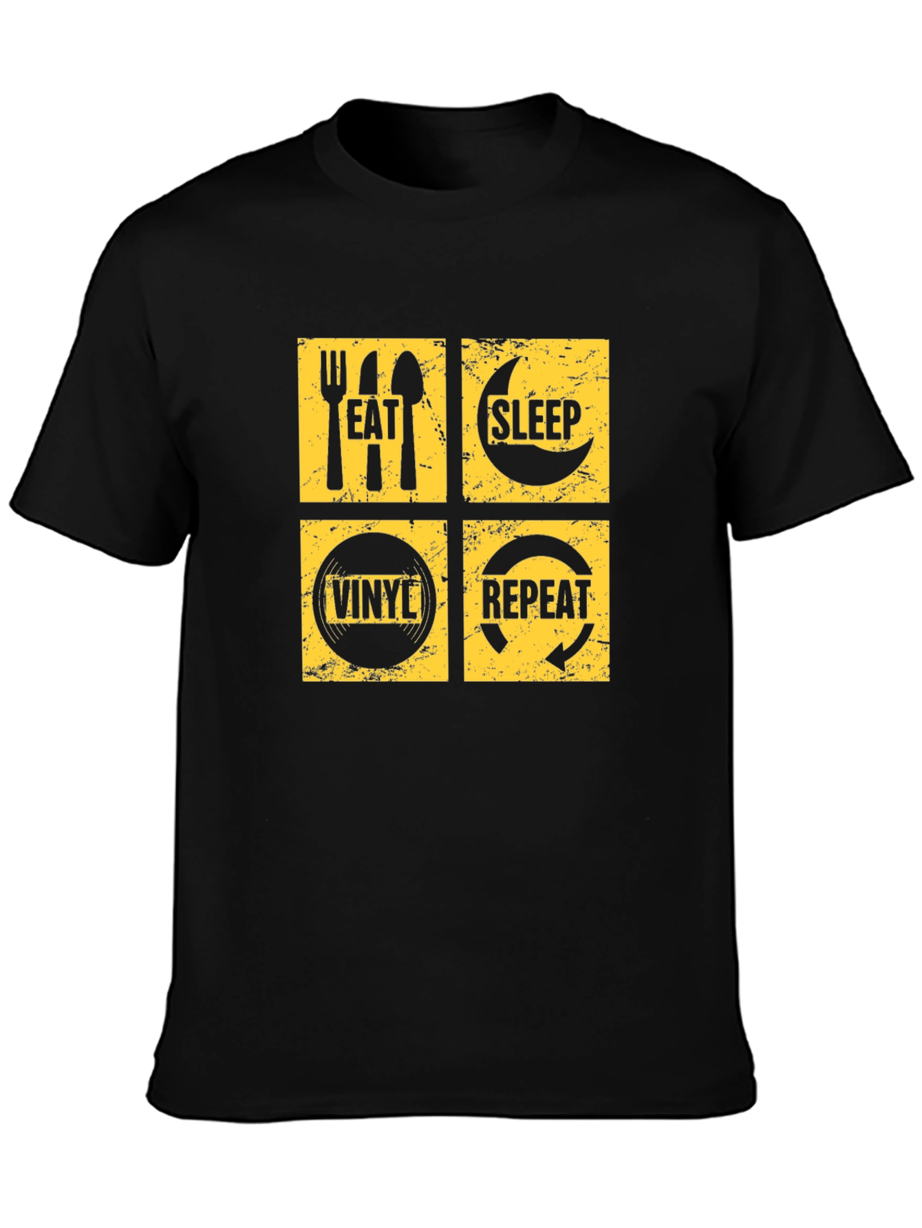 Eat Sleep Vinyl Repeat T-Shirt