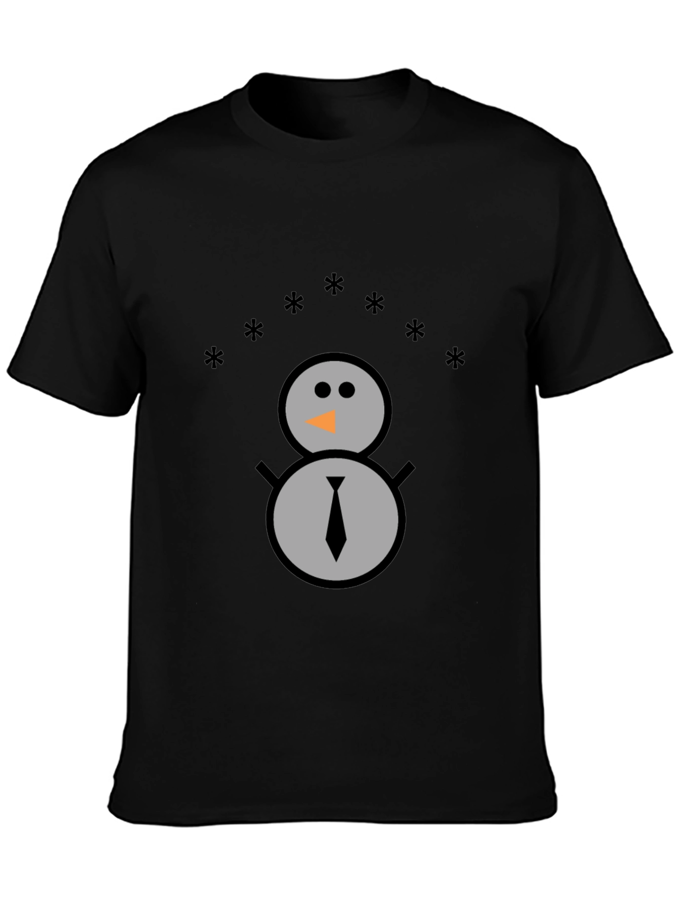 Snowman Graphic Tee - Festive Winter Shirt