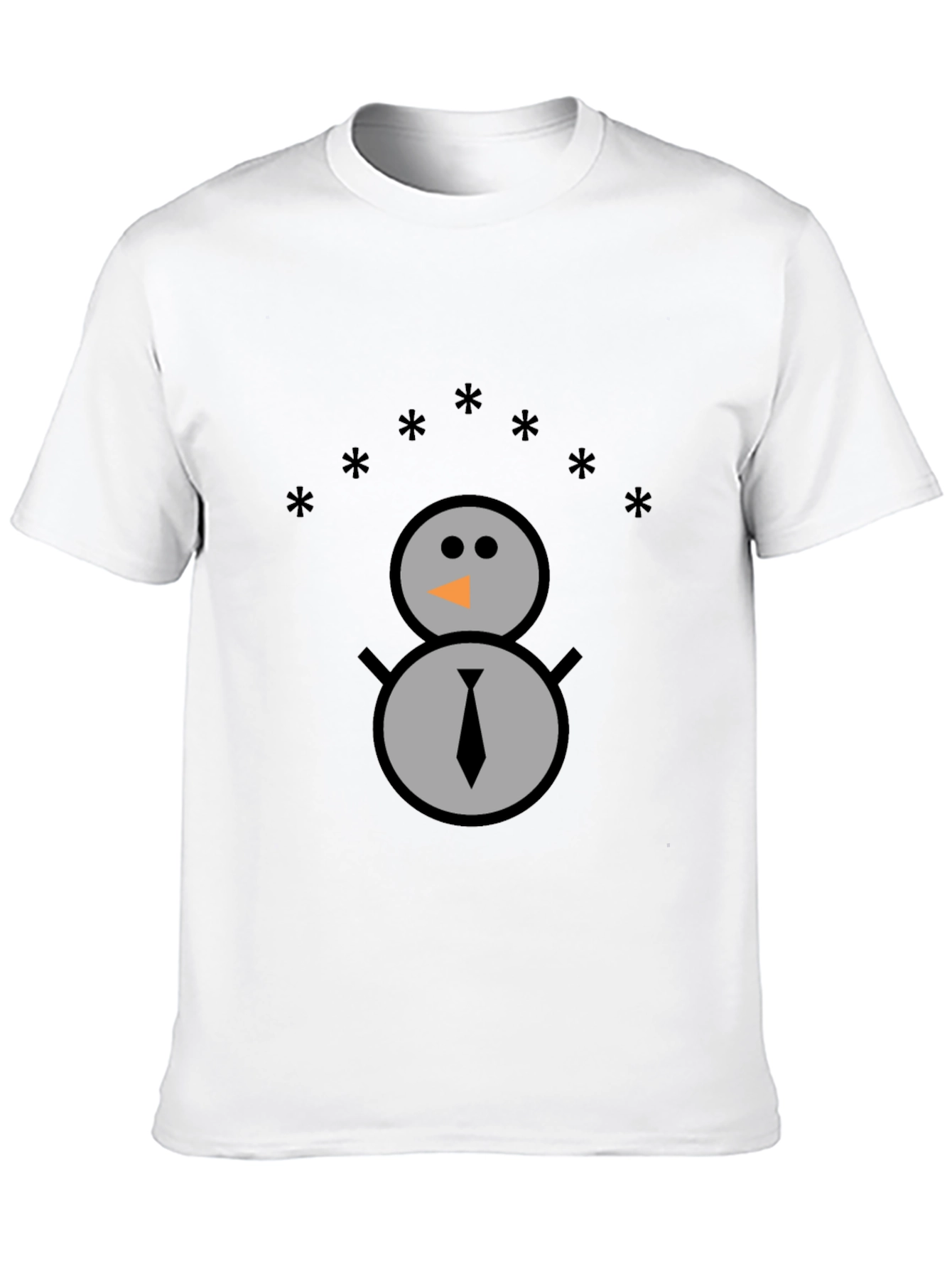 Snowman Graphic Tee - Festive Winter Shirt