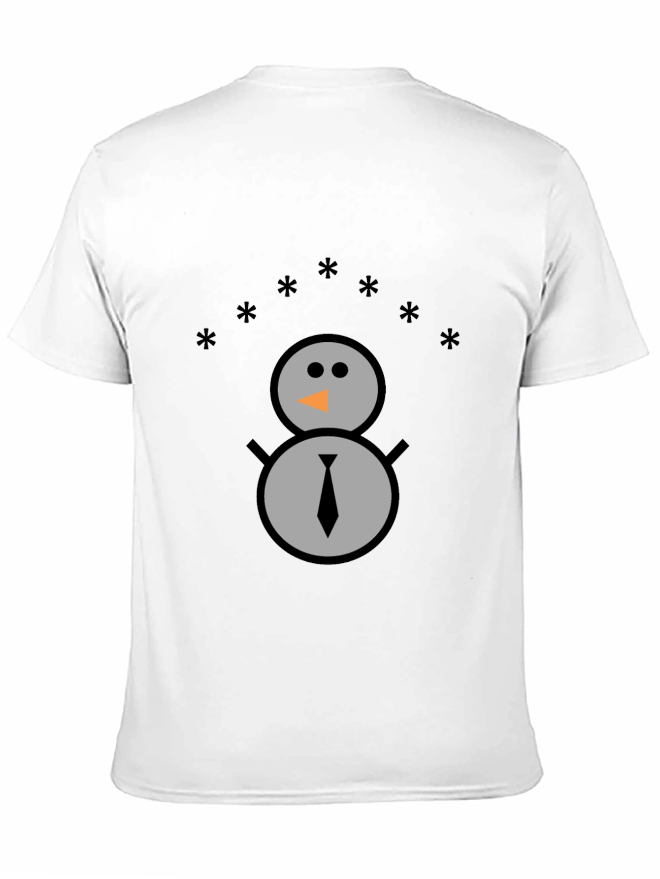Snowman Graphic Tee - Festive Winter Shirt