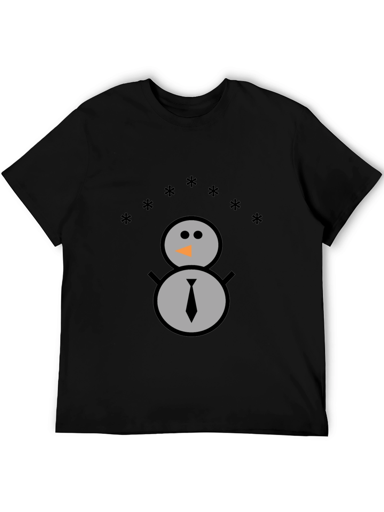 Snowman Graphic Tee - Festive Winter Shirt