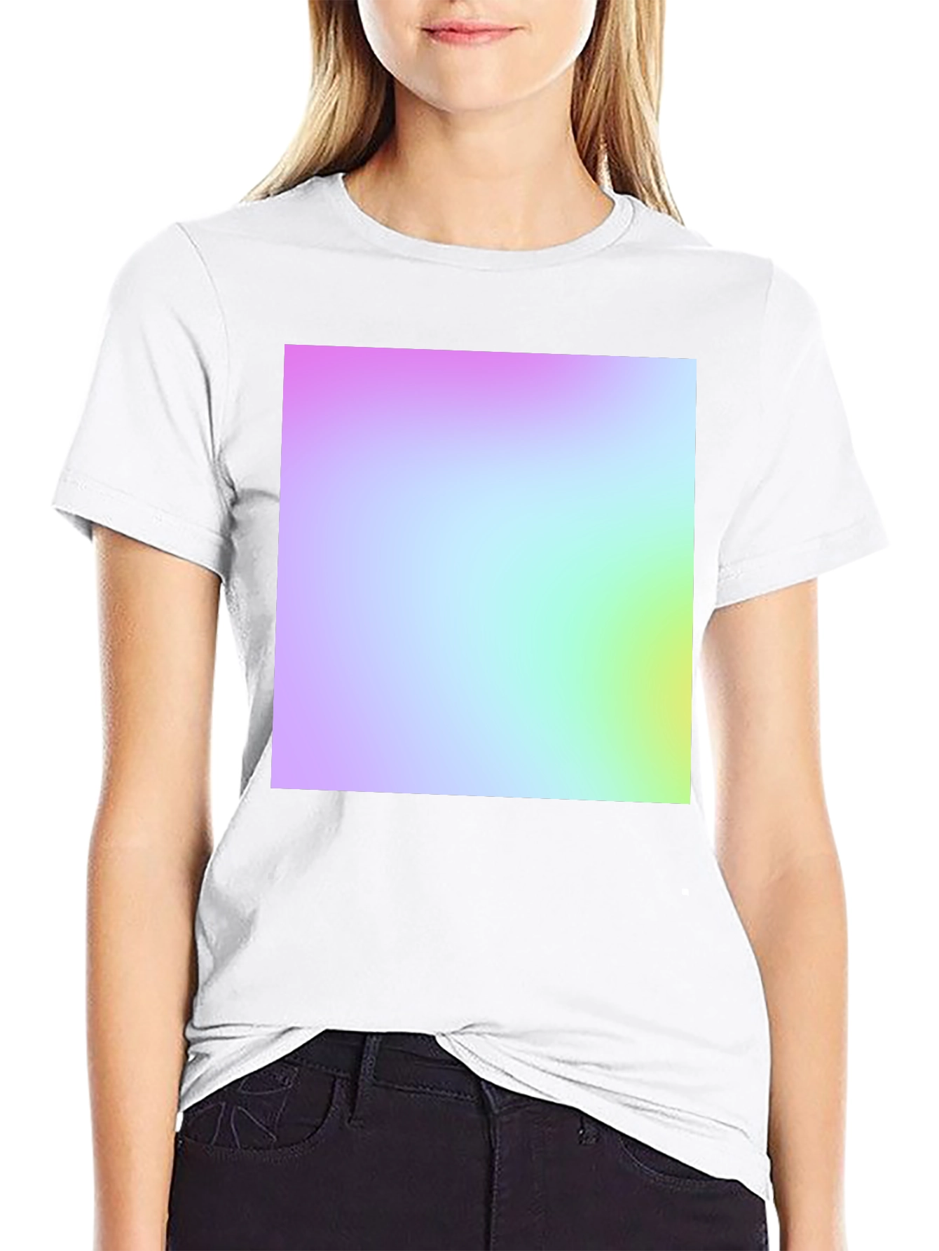 Gradient Square Tee