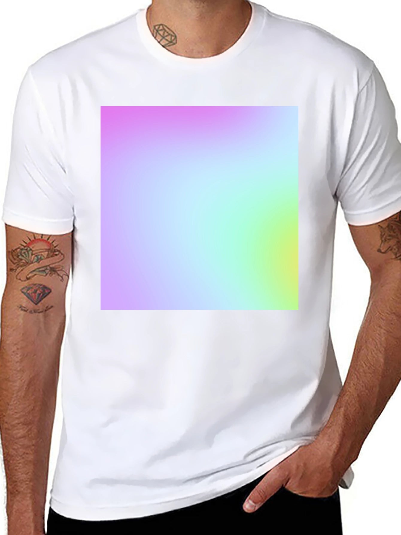 Gradient Square Tee