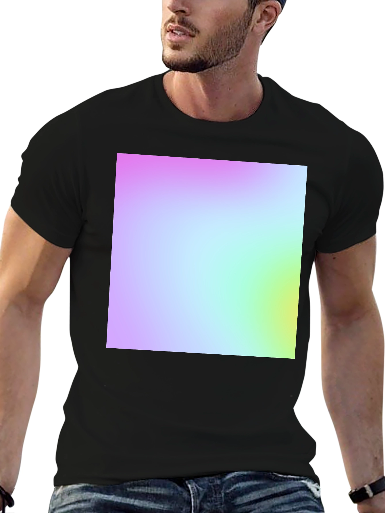 Gradient Square Tee