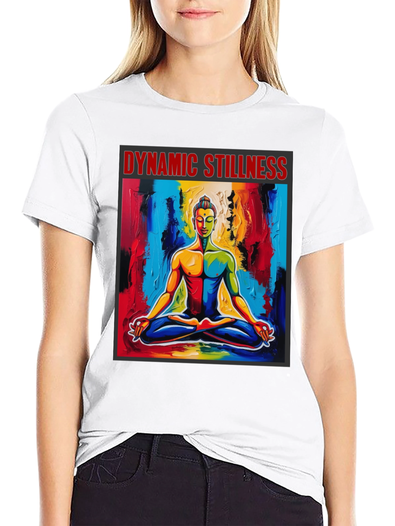 Dynamic Stillness Graphic T-Shirt
